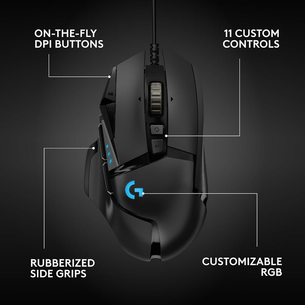 Logitech Wired USB Gaming Mouse