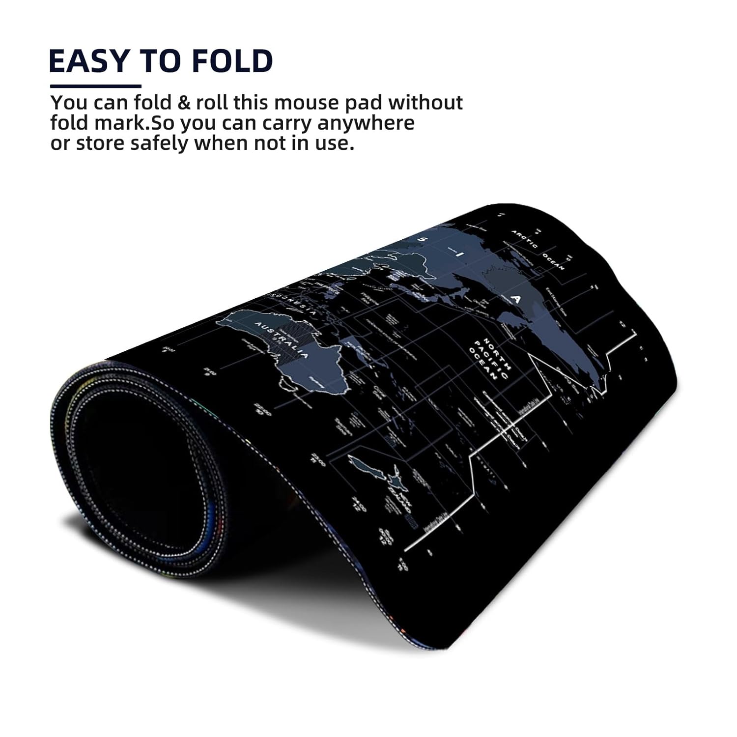 World Map Mouse pad