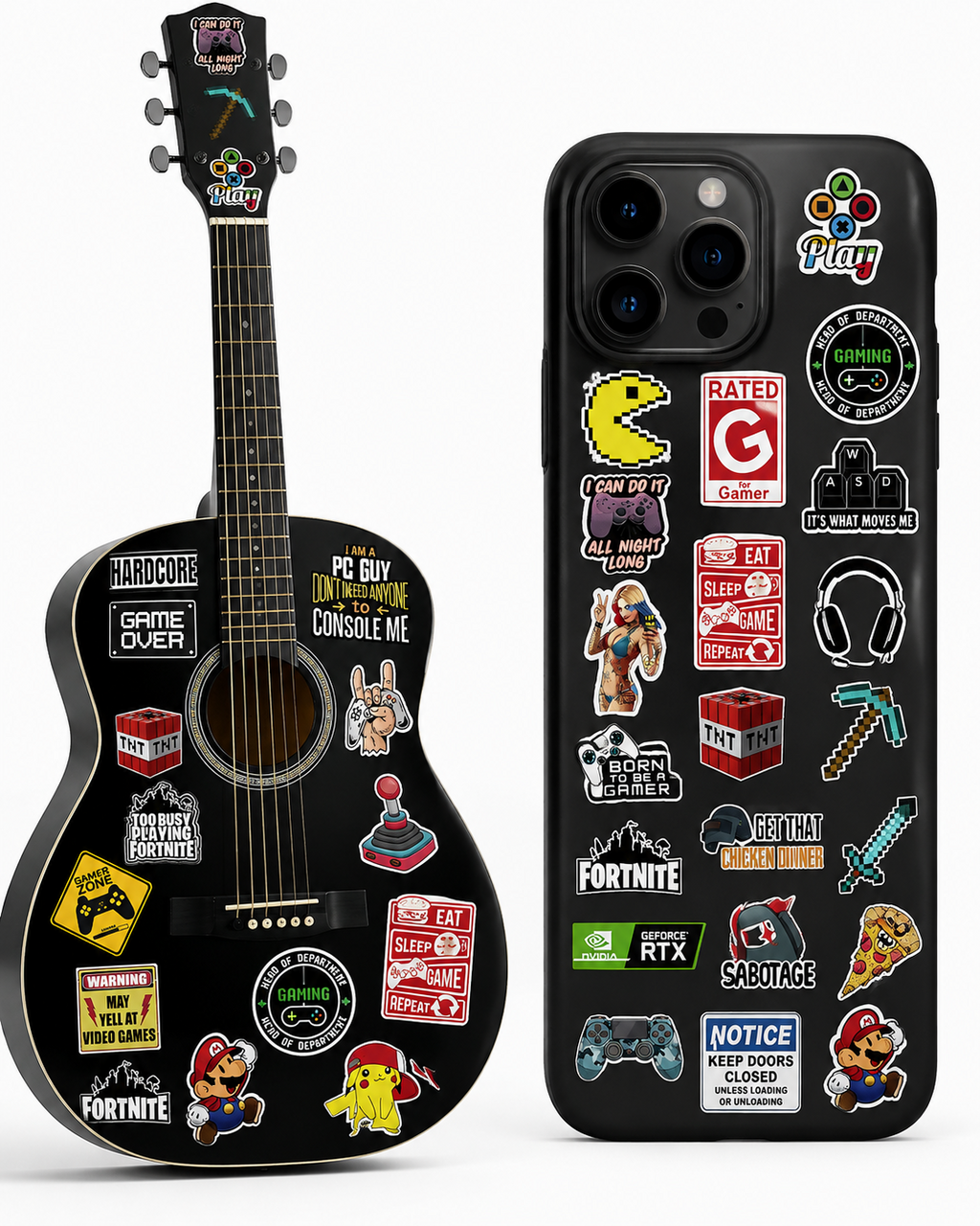 51 Pcs Vinyl Stickers
