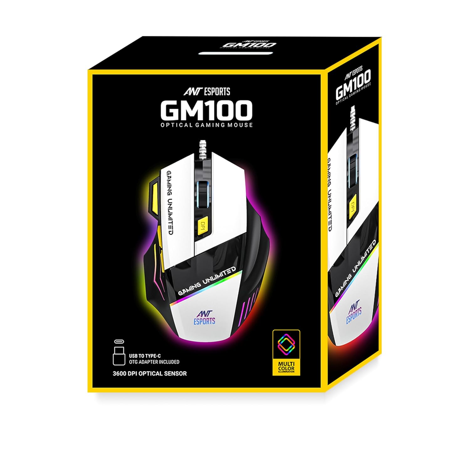 GM100 V2 Optical Gaming Mouse