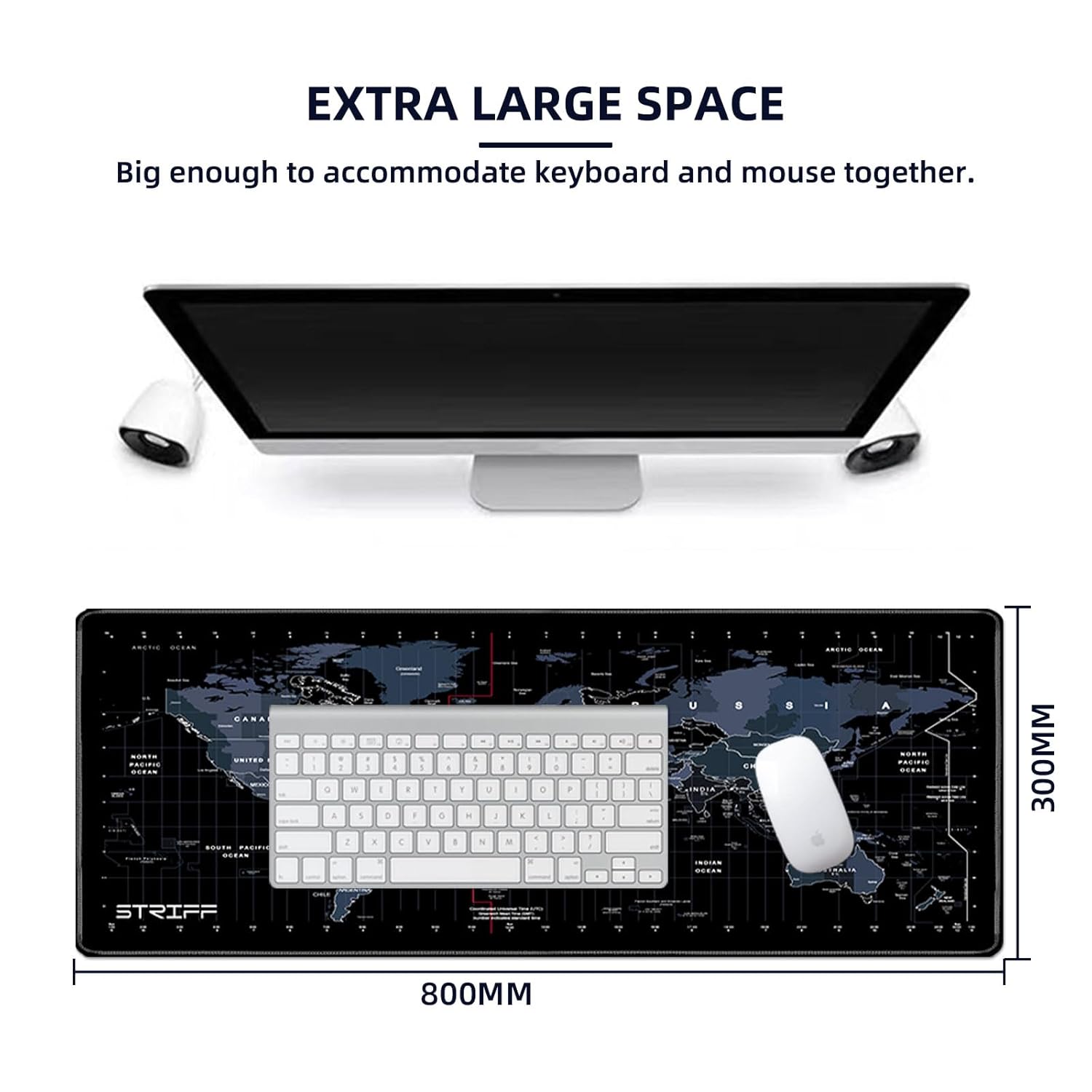 World Map Mouse pad
