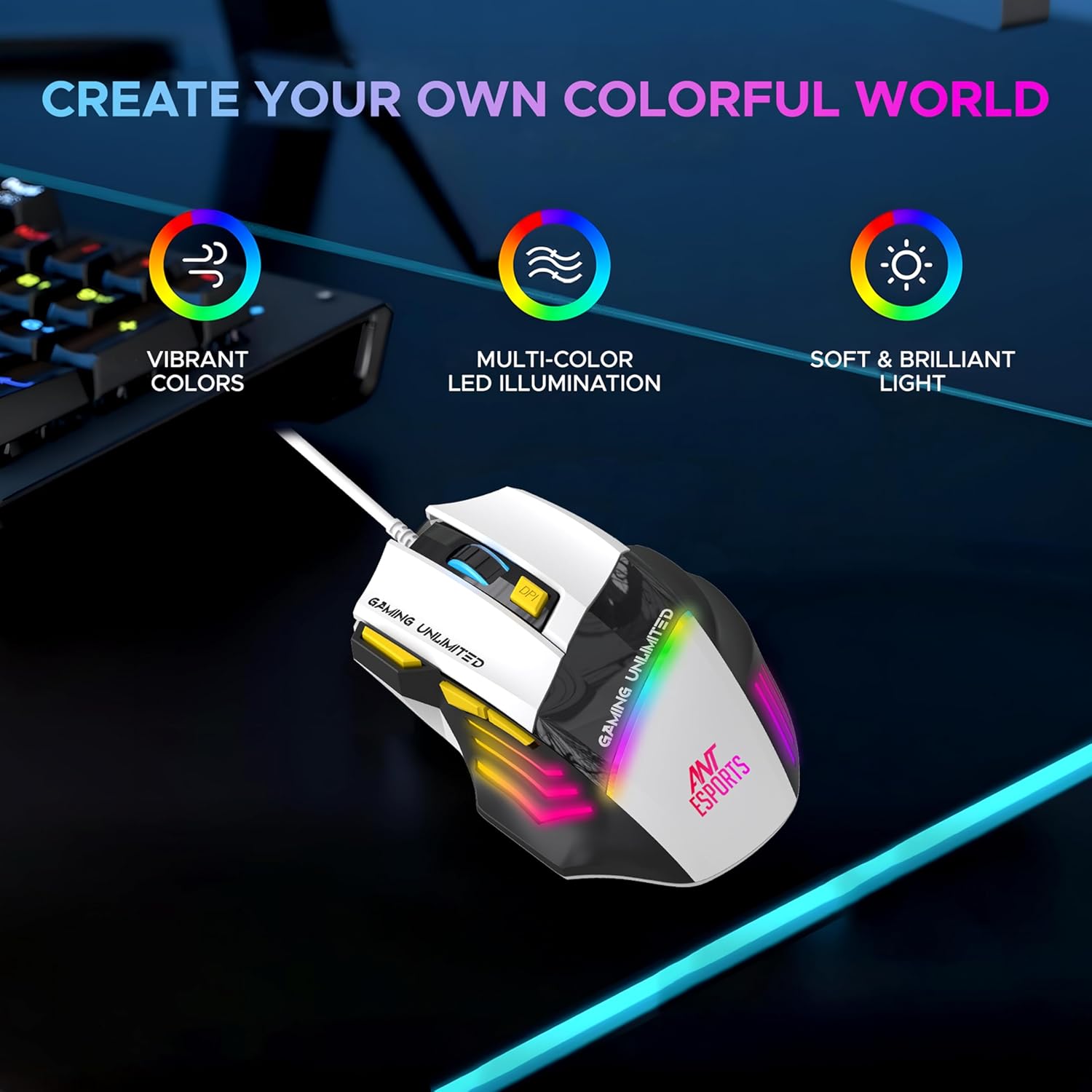 GM100 V2 Optical Gaming Mouse