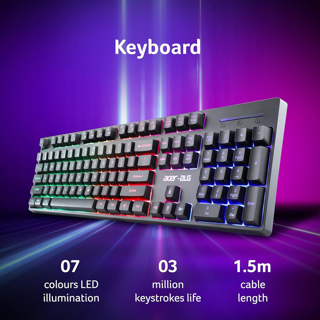 4 in 1 Wired Gaming Combo