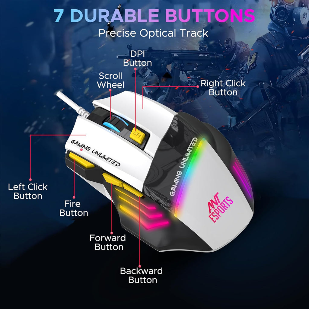 GM100 V2 Optical Gaming Mouse