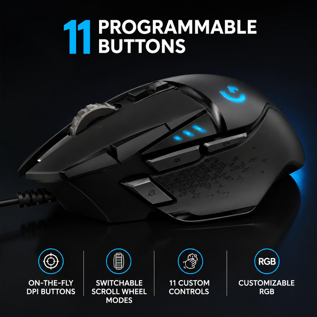 Logitech Wired USB Gaming Mouse