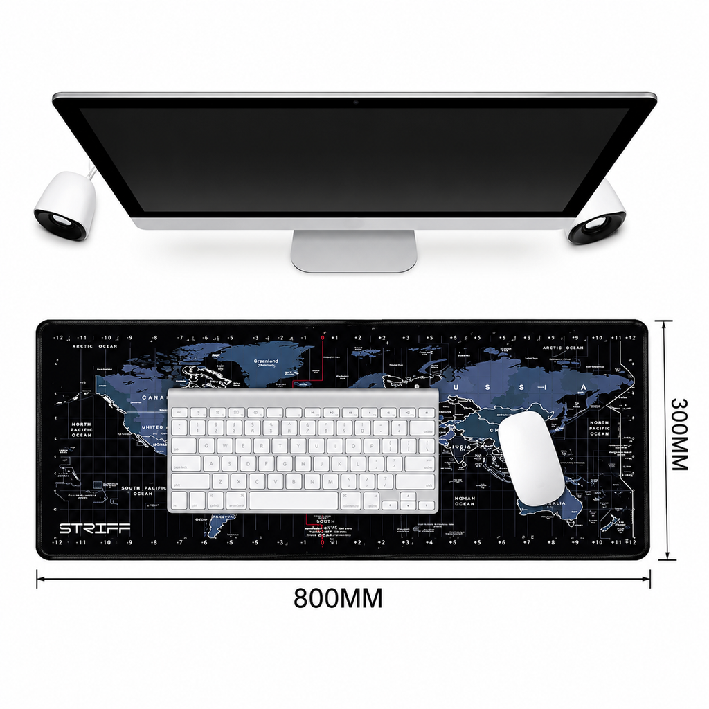 World Map Mouse pad
