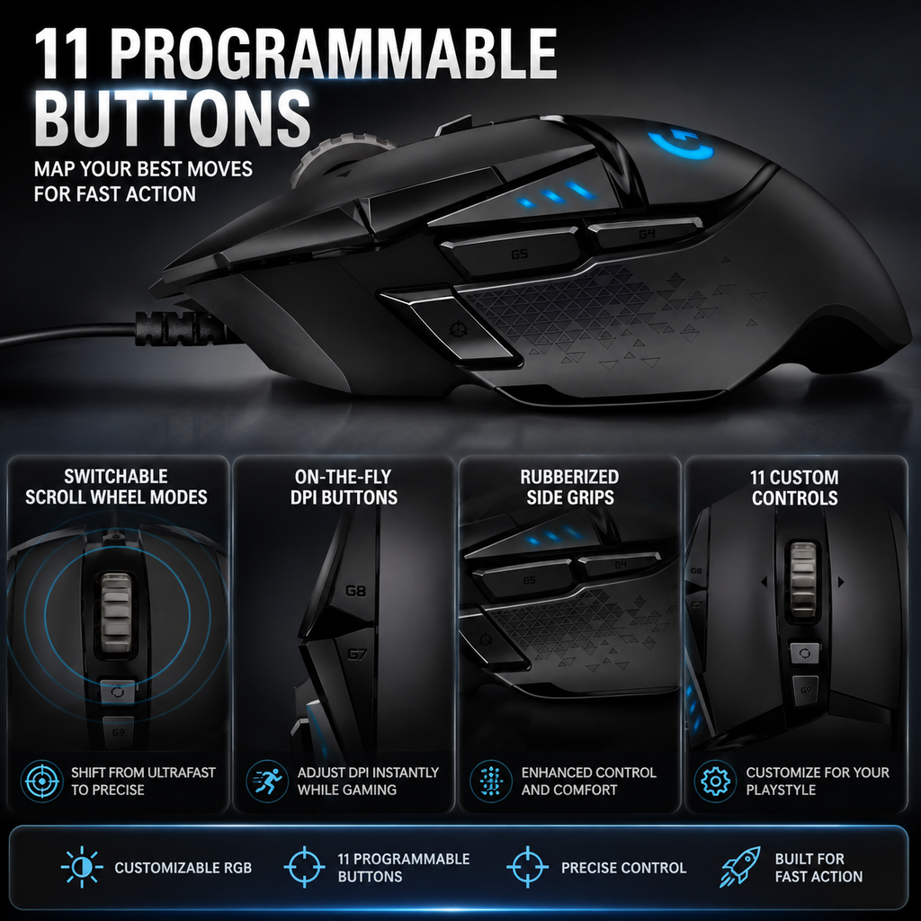 Logitech Wired USB Gaming Mouse