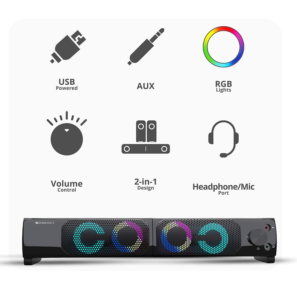 ZEBRONICS Computer Speakers